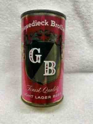 Griesedieck Brothers GB Block Pink Christmas set flat top beer can