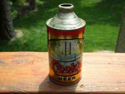 Cooks Goldblume Cone Top Beer Can ( BEAUTIFUL )