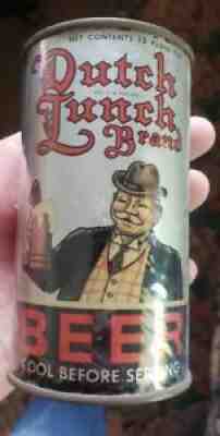 Dutch Lunch Brand Flat Top Beer Can Nice Condition Santa Rosa California