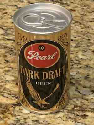 Pearl DARK DRAFT Beer Can ï¿¼- 100% All Original - By Pearl - Empty