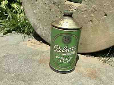 Vintage Pilserâ??s Original Pale Ale Cone top Beer Can Quart Bronx N.Y. Rare!