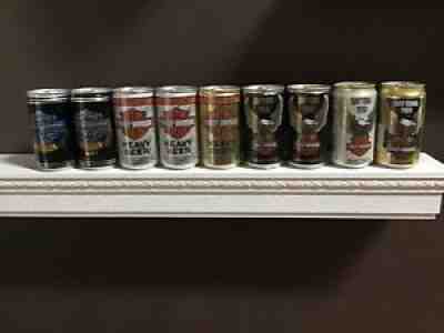 Harley Davidson Heavy beer cans 84 85 87 88 89 90 91