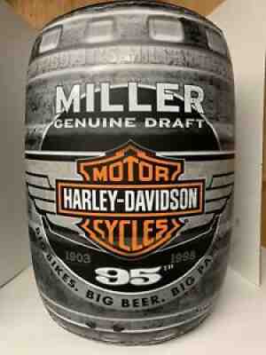 Miller Genuine Draft Harley - Davidson Inflatable Can Vintage 1998 14â?w X 22â?h