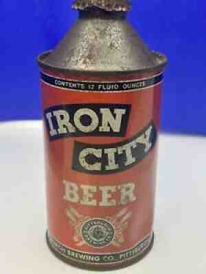 Vintage Iron City Cone Top Beer Can Pittsburgh Brewing Co. Original