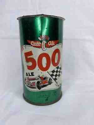 RARE COOKâ??S COOKS 500 ALE FLAT TOP BEER CAN EVANSVILLE INDIANA