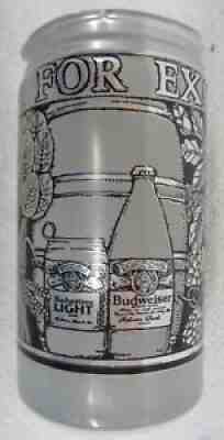 Vintage AB BUDWEISER REACH for EXCELLENCE BEER CAN BUD LIGHT Brewery Award RARE