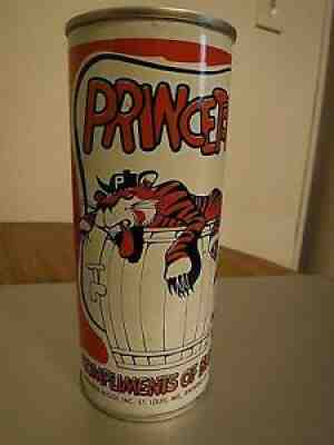 Vintage Princeton Tigers Budweiser Tall Boy Can Brewery College Sports Awesome!