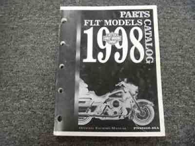 1998 Harley Davidson FLHTC FLHTCI Electra Glide Classic Parts Catalog Manual