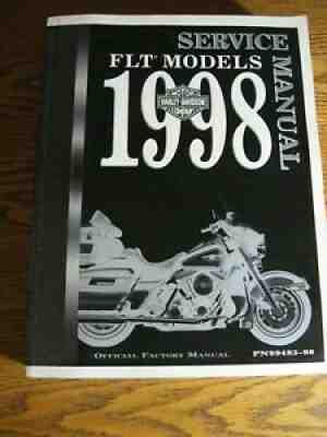 1998 Harley-Davidson Service Manual Touring FLT Electra Glide Road King Xlnt