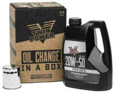 Twin Power 20W50 Quick Change Oil Kit Harley-Davidson Electra Glide 1984-1998