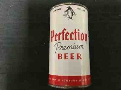 Perfection Premium Beer (113-9) empty flat top beer can: Horlacher Allentown, PA