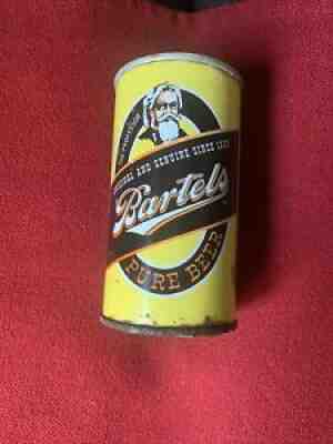 1966 BARTELS "THE PROFESSOR" STEEL PULL TAB BEER CAN LION INC WILKES-BARRE PA