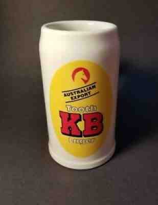 Preowned Collectible Stein Tooths KB Lager Beer Tooth & Brewing Co. Australia