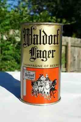 WALDORF LAGER Beer OI 1936 Cleveland Ohio Flat Top can (144-3 L856) NICE & CLEAN