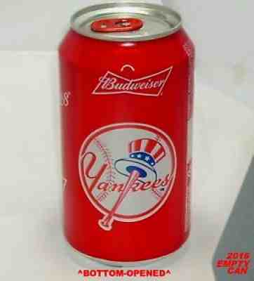 2016 NY YANKEES BASEBALL BUDWEISER BEER CAN BAT MLB BUD NEW YORK SPORT MAN CAVE