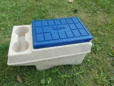 Vintage Car Van Igloo Arm Rest Pop Beer Can Console Ice Chest Cup Holder Cooler