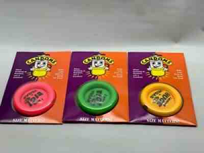 Candoms Beer Soda Can Drink Cooler Sleeve Holder Condom Rubber Red Green Vegas