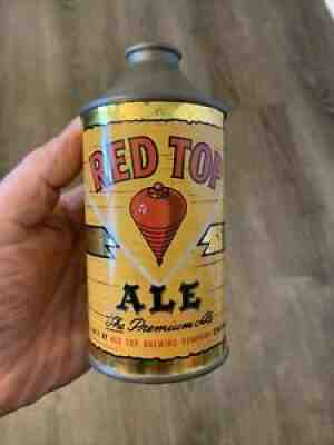 Super Clean Indoor Red Top Ale Cone Top Beer Can, Cincinnati, Ohioï¿¼.