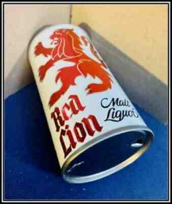 RED LION MALT LIQUOR PULL TAB Beer Can RED LION BREWING CINCINNATI OH USBC 113-5