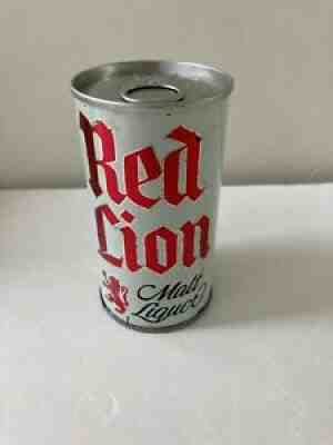 RED LION MALT LIQUOR S/S BEER CAN~RED LION CINCINNATI OHIO