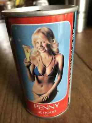 VINTAGE TENNENTS TRADEMARK LAGER PENNY AT NOON PULL TAB BEER CAN Swim Suite