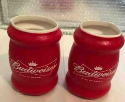 Budweiser Vintage Beer Koozie Can Holder Tuffoam Never used FREE SHIP