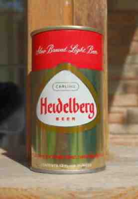 SWEET CARLING HEIDELBERG PULL TAB BEER CAN! TOUGH CAN!