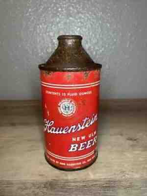 Old HAUENSTEIN CONE TOP BEER CAN