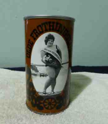 Old Frothingslosh Brown RARE pull tab beer can, empty