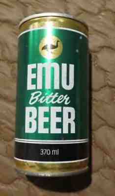Old SWAN Steel Beer Can: EMU BITTER BEER (370 ml)
