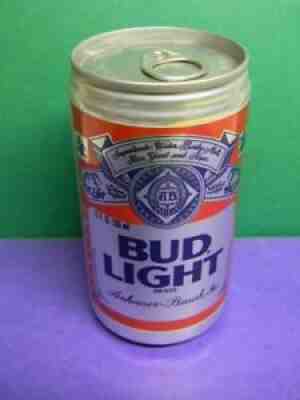 VINTAGE BUDWEISER BUD LIGHT BEER CAN 11 BREWERIES VERSION ST. LOUIS M0 NEWARK NJ