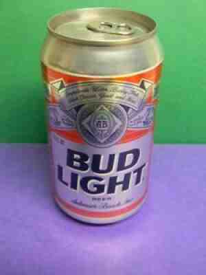 VINTAGE BUDWEISER BUD LIGHT BEER CAN # 660643 ST. LOUIS MISSOURI WORLDS RECYCLER