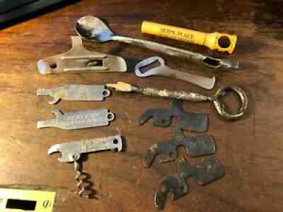 Lot Of 11 Vintage Advertising Beer Bottle Can Openers Heinz Pabst Milk Cream