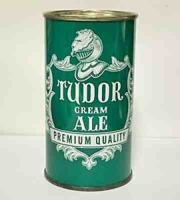 TUDOR CREAM ALE FLAT TOP CAN USBC# 140-22 Best Brewing Chicago Illinois IL beer