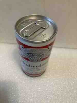 VERY RARE T-TAB DESIGN BUDWEISER 12 oz. BEER CAN. EMPTY. Instructional test lid