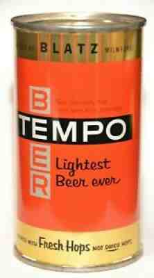 Blatz Tempo Beer Flat Top
