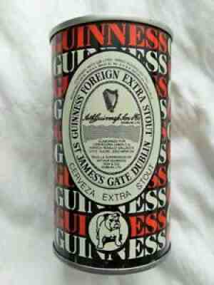 33L Guinness Foreign Extra Stout Cerveza Extra Stout Pull Tab Beer Can Venezuela