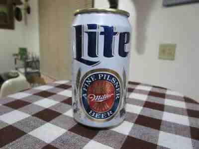 RARE Miller In Wreath Lite 12 Oz Aluminum PT Bank Top Beer Can Milwaukee NO BOOK