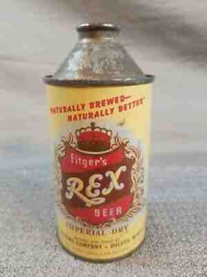 Rex Beer Brewery Memorabilia Collectibles : Fitgers Rex Beer Can Value Guide ...