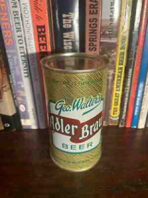 Geo Walters Adler Brau 12oz Flat Top Beer Can High Grade! EMPTY