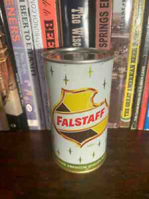 Falstaff 12oz Flat Top Beer Can High Grade! EMPTY