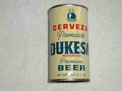 Dukesa Cerveza Juice or Insert Top Beer Can Hammonton NJ 60-25