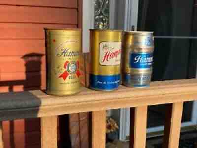 Vintage HAMMS Beer Collection Cans & Openers Hamms Flat Top Beer Can PREFERRED