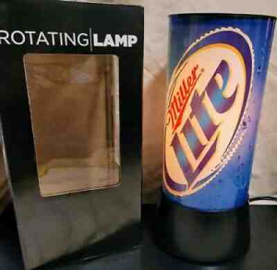 MILLER LITE BEER CAN ROTATING LAMP 1994 VINTAGE BAR LIGHT 12" NIB RO