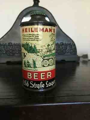 Heileman's Old Style Lager FBIR cone top beer can La Crosse, WI