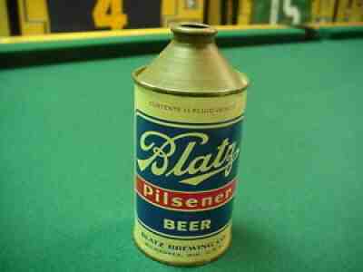 Beautiful Blatz Pilsener IRTP 3.2% Cone Top Beer can, Blatz Brewing Milwaukee,WI