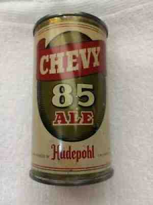 SWEET TUFF CHEVY 85 ALE FLAT TOP BEER CAN CANS HUDEPOHL BREW CINCINNATI OHIO