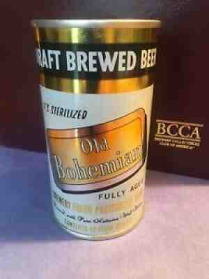 Old Bohemian Draft Pull Tab Beer Can,Eastern Brewing Corp. Hammonton, NJ Sweet