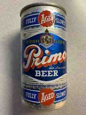 Vintage PRIMO The Hawaiian Beer Can 11 Ounces Honolulu Hawaii