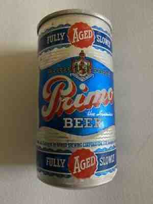 Vintage PRIMO The Hawaiian Beer Can 11 Ounces Honolulu Hawaii